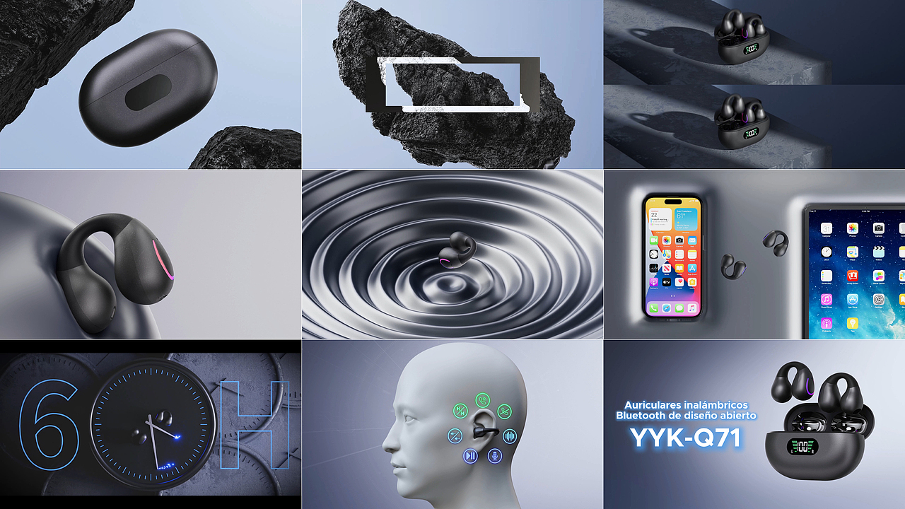 蓝牙耳机产品视频（图ZMzkyMjEyMTQ4） - 产品 - 站酷设计师Z978961661原创素材 - 站酷ZCOOL
