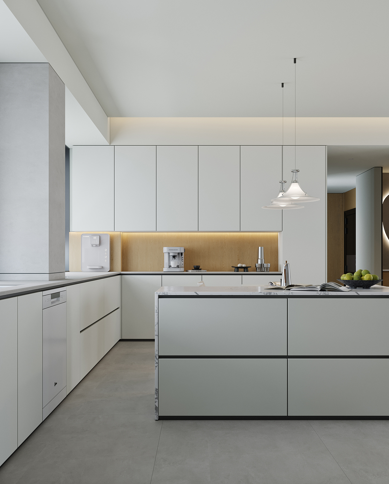 现代简约暖白调