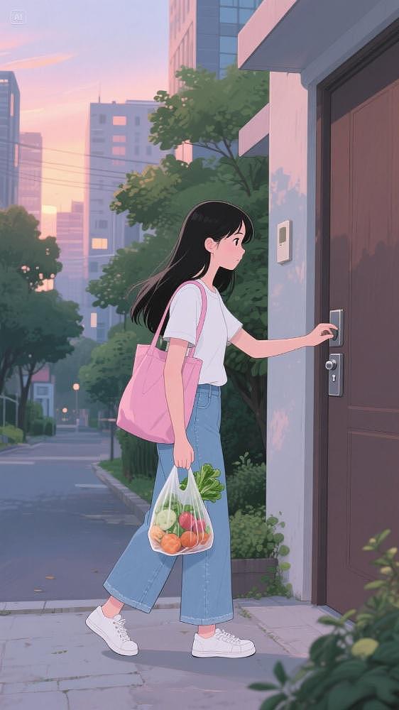 独居女孩下班日常