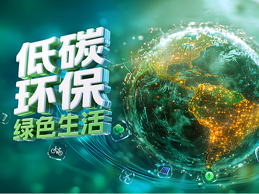 绿色地球低碳环保新能源