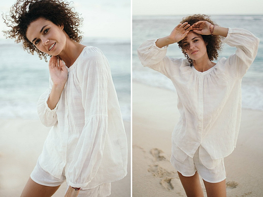 外模拍摄｜海边舒适随性穿搭 ✖️ ZHIMEI PHOTO