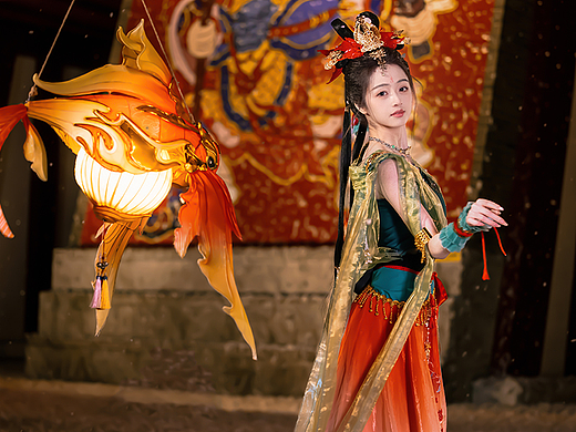 灯照夜天，满城祥瑞！大话西游2-四洲英华神兽不夜天