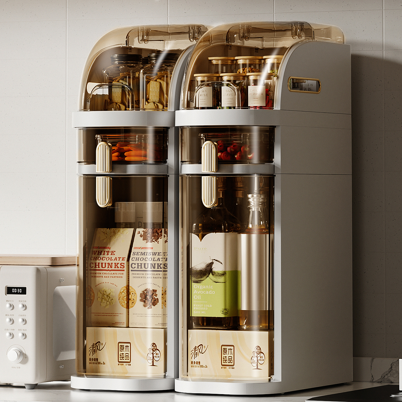 亚马逊储藏柜主图及A+