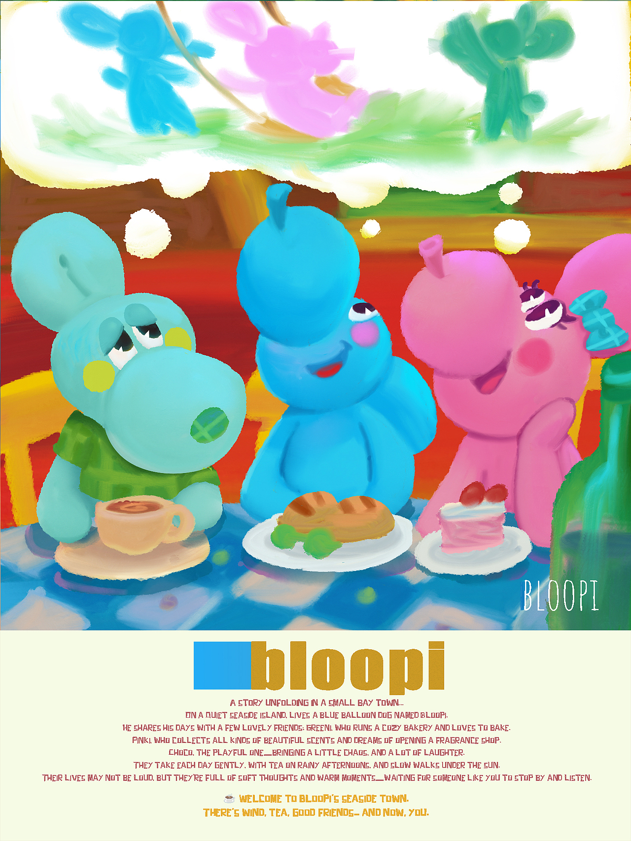 BLOOPI（图ZMzkyMjM0ODAw） - 绘本 - 站酷设计师烤鱼z_原创素材 - 站酷ZCOOL