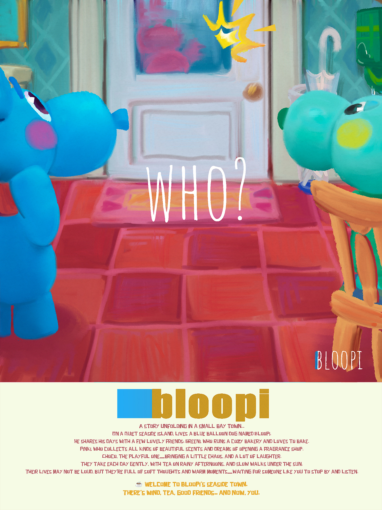 BLOOPI（图ZMzkyMjM0ODE2） - 绘本 - 站酷设计师烤鱼z_原创素材 - 站酷ZCOOL