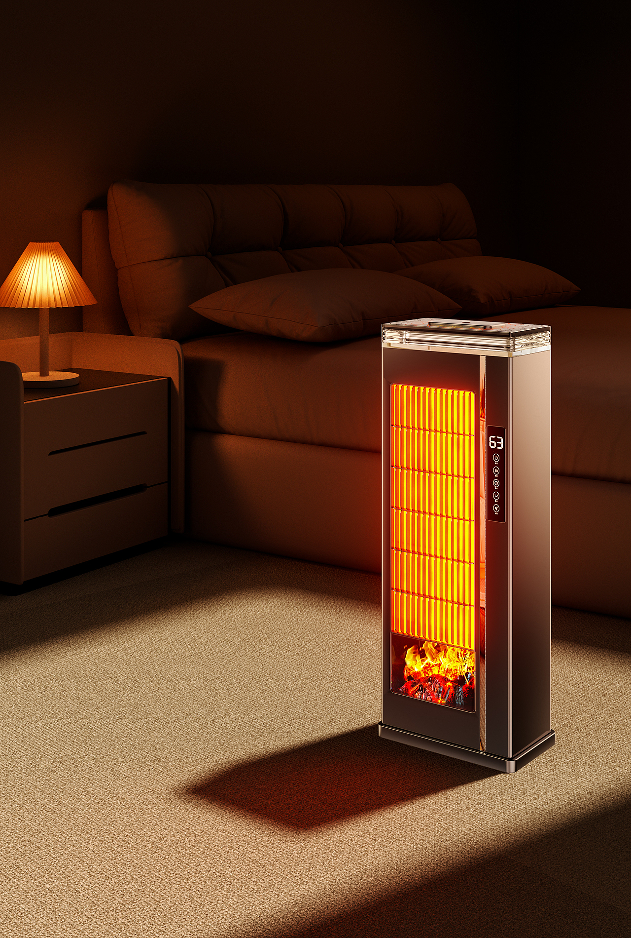 工作渲染-暖风机（图ZMzkyMjM5NTQ4） - 产品 - 站酷设计师桃子味小布丁原创素材 - 站酷ZCOOL