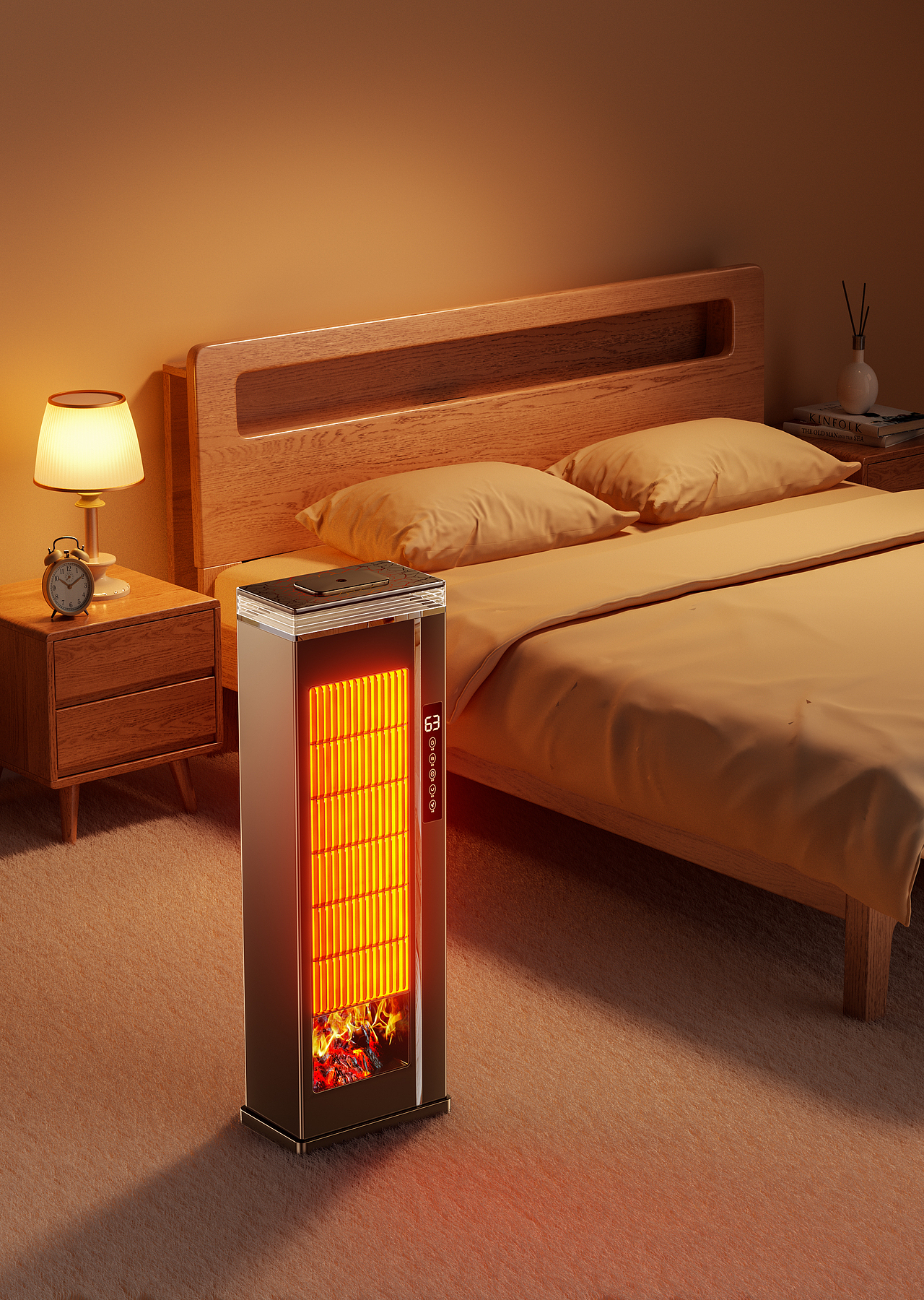 工作渲染-暖风机（图ZMzkyMjM5NTUy） - 产品 - 站酷设计师桃子味小布丁原创素材 - 站酷ZCOOL