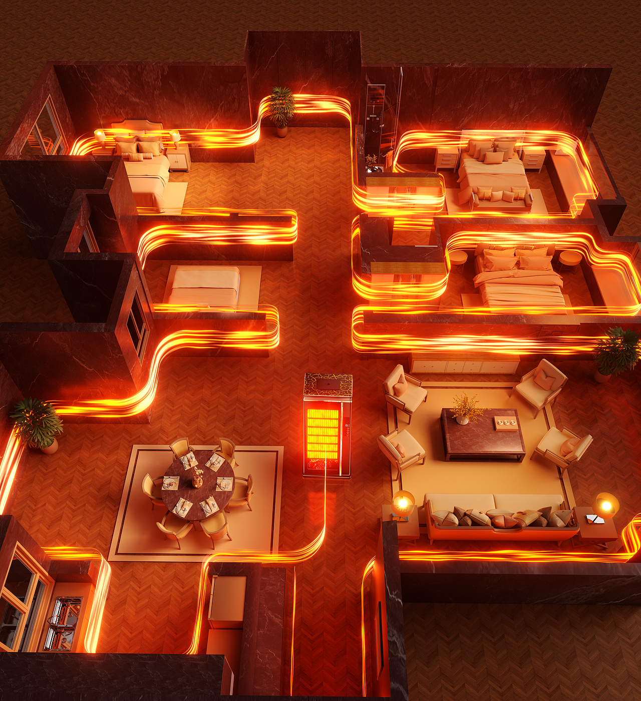 工作渲染-暖风机（图ZMzkyMjM5NTM2） - 产品 - 站酷设计师桃子味小布丁原创素材 - 站酷ZCOOL