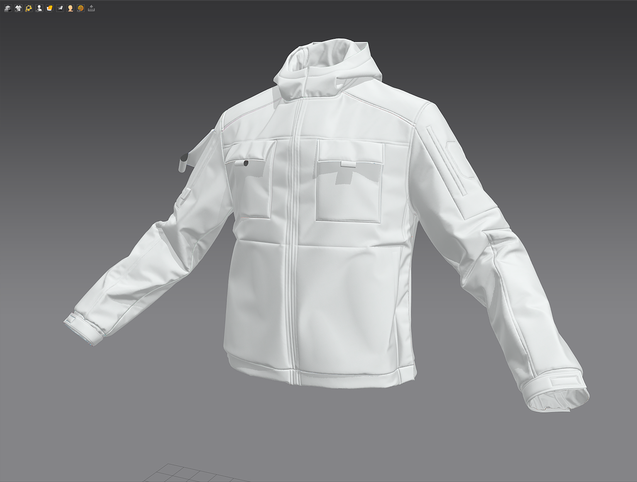 战术骑行短夹克