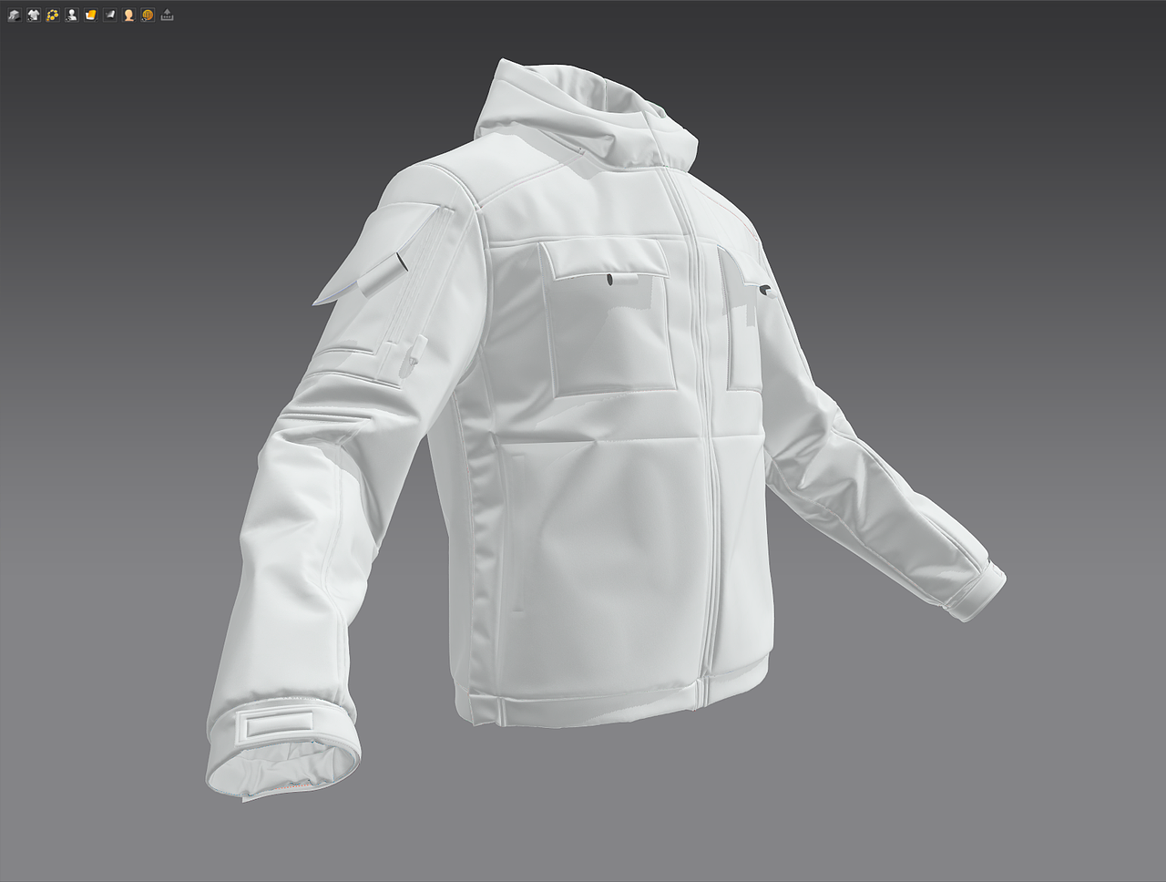 战术骑行短夹克