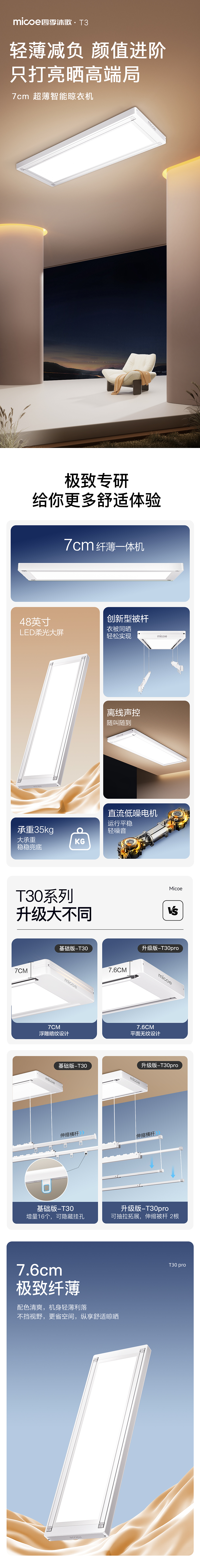 电商详情页丨电动晾衣机丨视觉精选（图ZMzkyMjQyNjQ0） - 产品 - 站酷设计师大靖同学原创素材 - 站酷ZCOOL