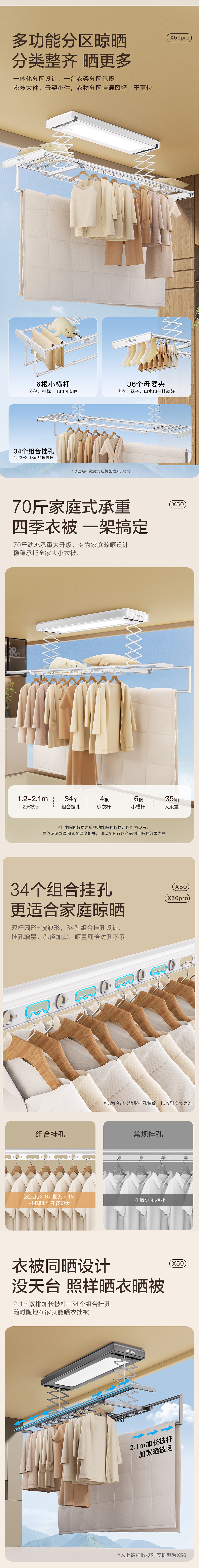 电商详情页丨电动晾衣机丨视觉精选（图ZMzkyMjQyNzQ4） - 产品 - 站酷设计师大靖同学原创素材 - 站酷ZCOOL