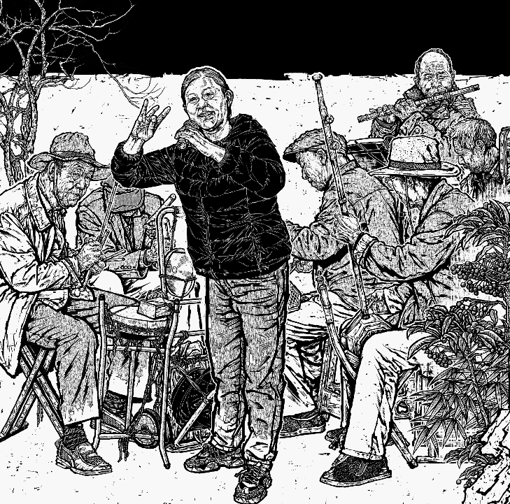 纪保超数字绘画单元素材拼合法实例(动图演示)