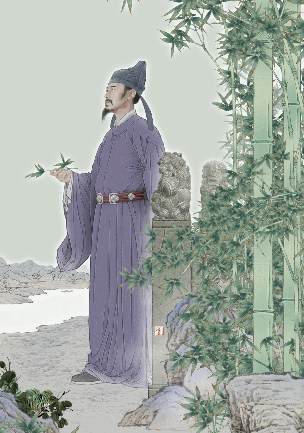 纪保超数字绘画单元素材拼合法实例(动图演示)