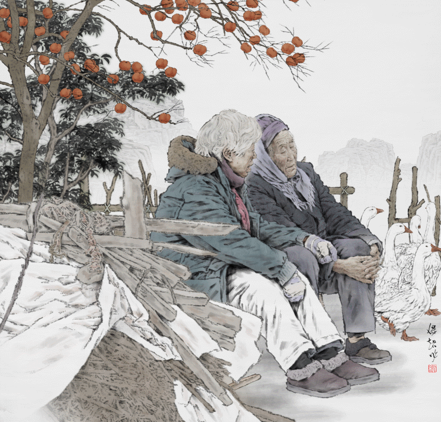 纪保超数字绘画单元素材拼合法实例(动图演示)