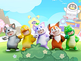 元梦之星喵喵节 一键换装舞蹈动画CG