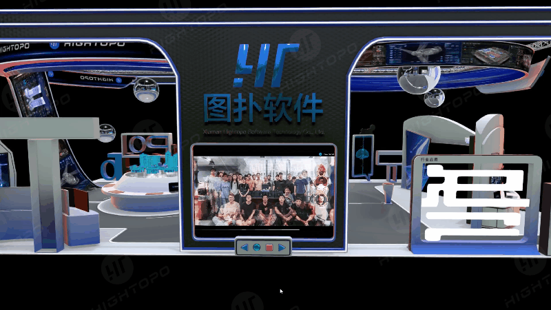 图扑软件 | 3D 场景视频嵌入应用