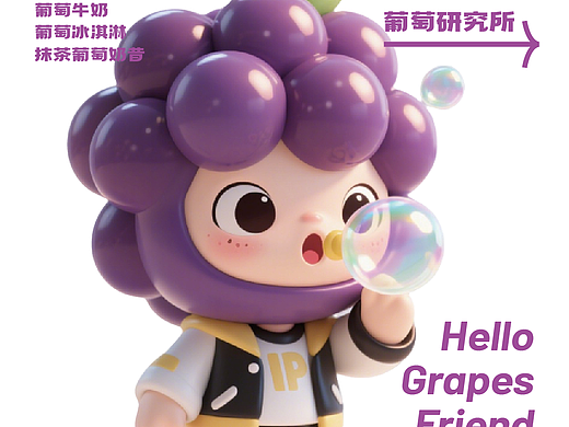 葡萄IP设计