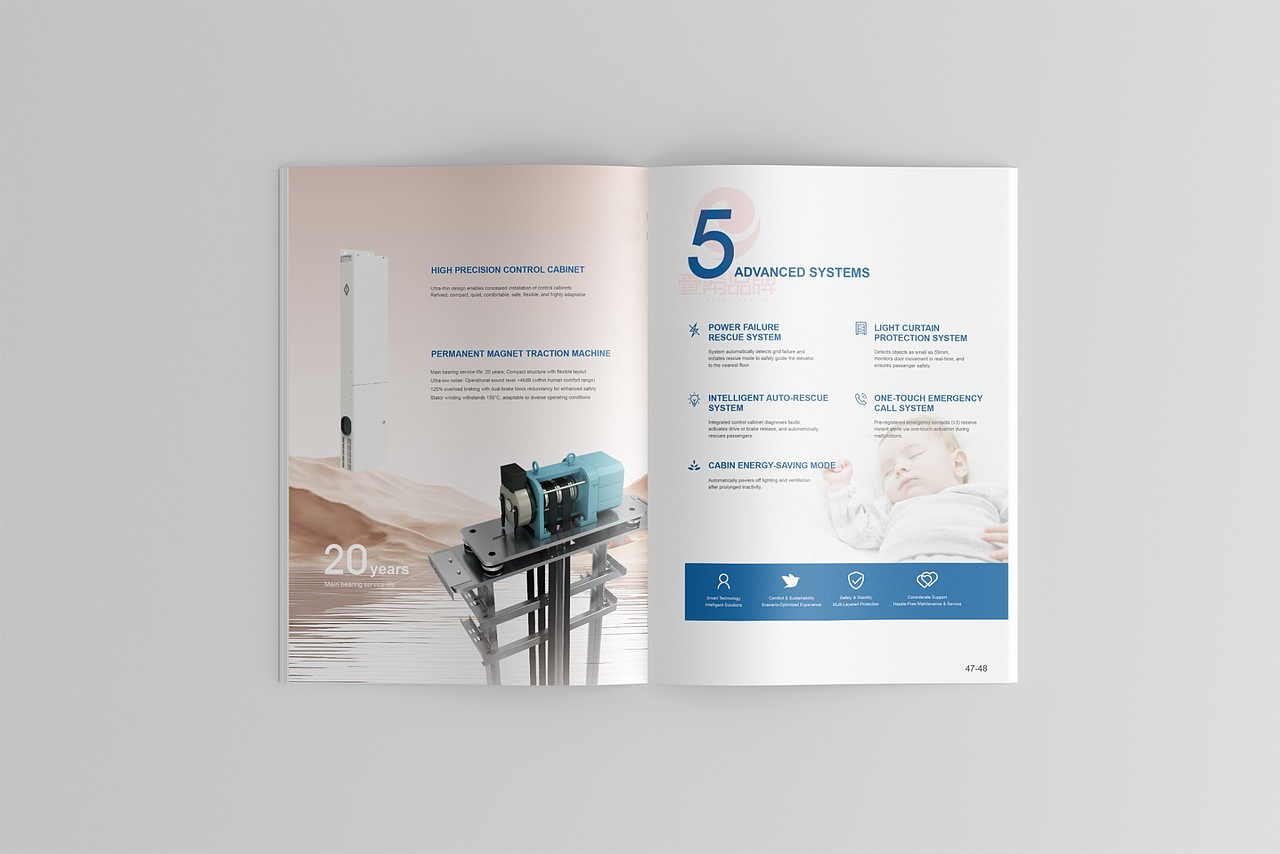 一希品牌设计---电梯设备产品画册宣传册设计（图ZMzkyMjU5MzEy） - 书籍/画册 - 站酷设计师一希品牌设计原创素材 - 站酷ZCOOL