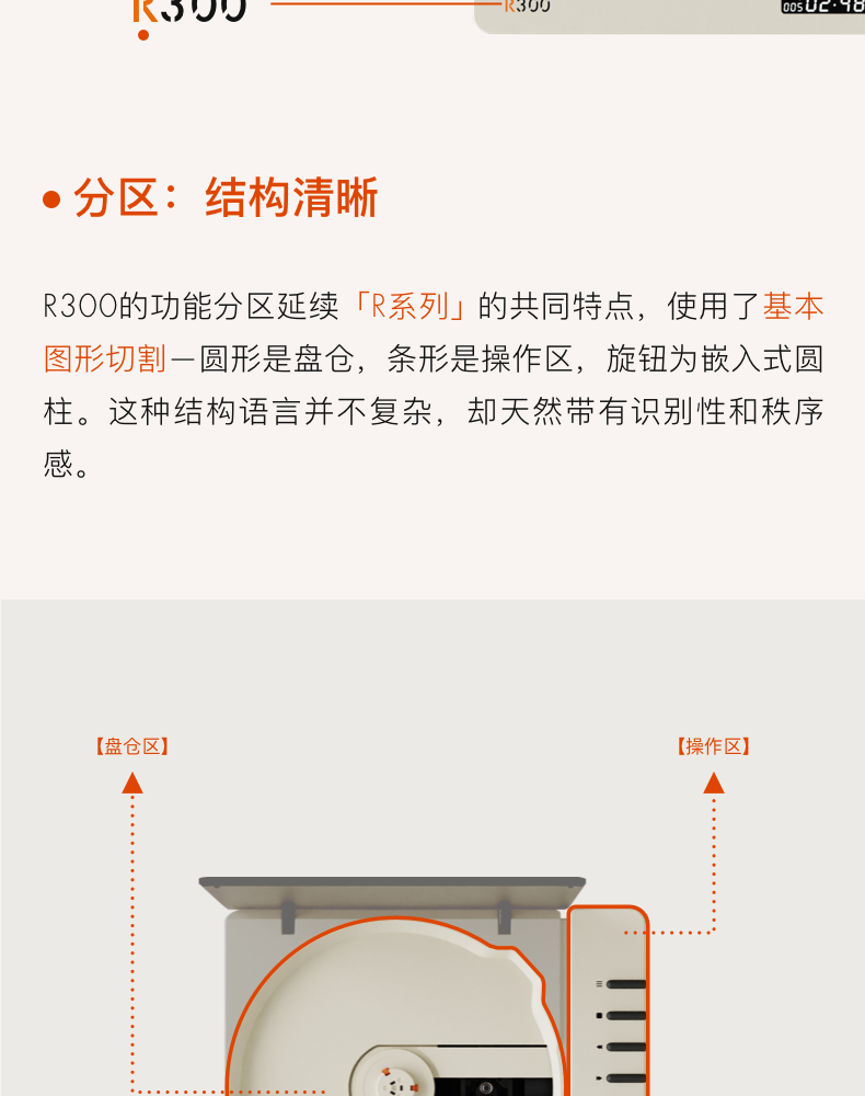 从功能原点出发，一台CD机可以有多纯粹？|R300全回顾（图ZMTUxMjc0ODg=） - 资讯 - 站酷设计师桔点设计商店原创素材 - 站酷ZCOOL