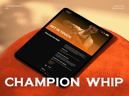 Champion whip 奶油发泡气弹 品牌官网 外贸独立站建设