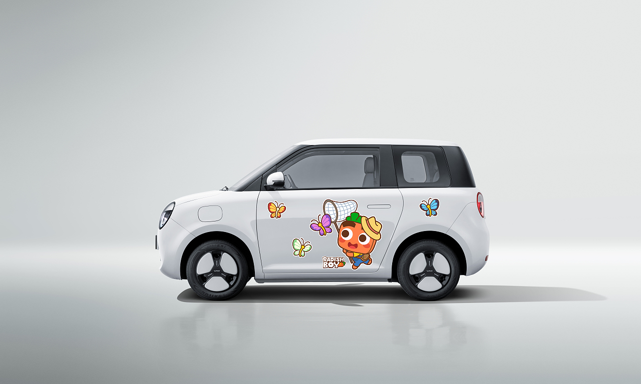 蘿卜家族車貼（圖ZMzkyMjY2NTQ0） - 其他平面 - 站酷設計師國貨堂堂主原創(chuàng)素材 - 站酷ZCOOL