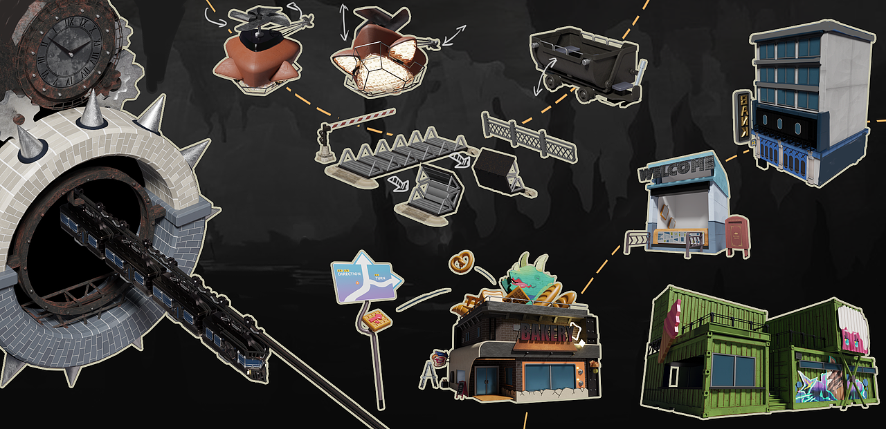 模拟经营（图ZMzkyMjY4MTA0） - 概念设定 - 站酷设计师康达核原创素材 - 站酷ZCOOL