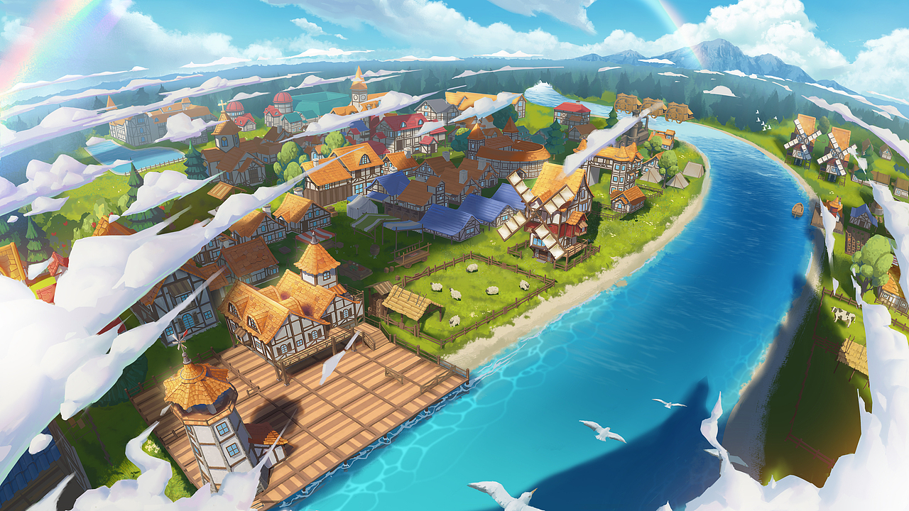 沙盒模拟建造项目（图ZMzkyMjY4MTg4） - 游戏原画 - 站酷设计师康达核原创素材 - 站酷ZCOOL