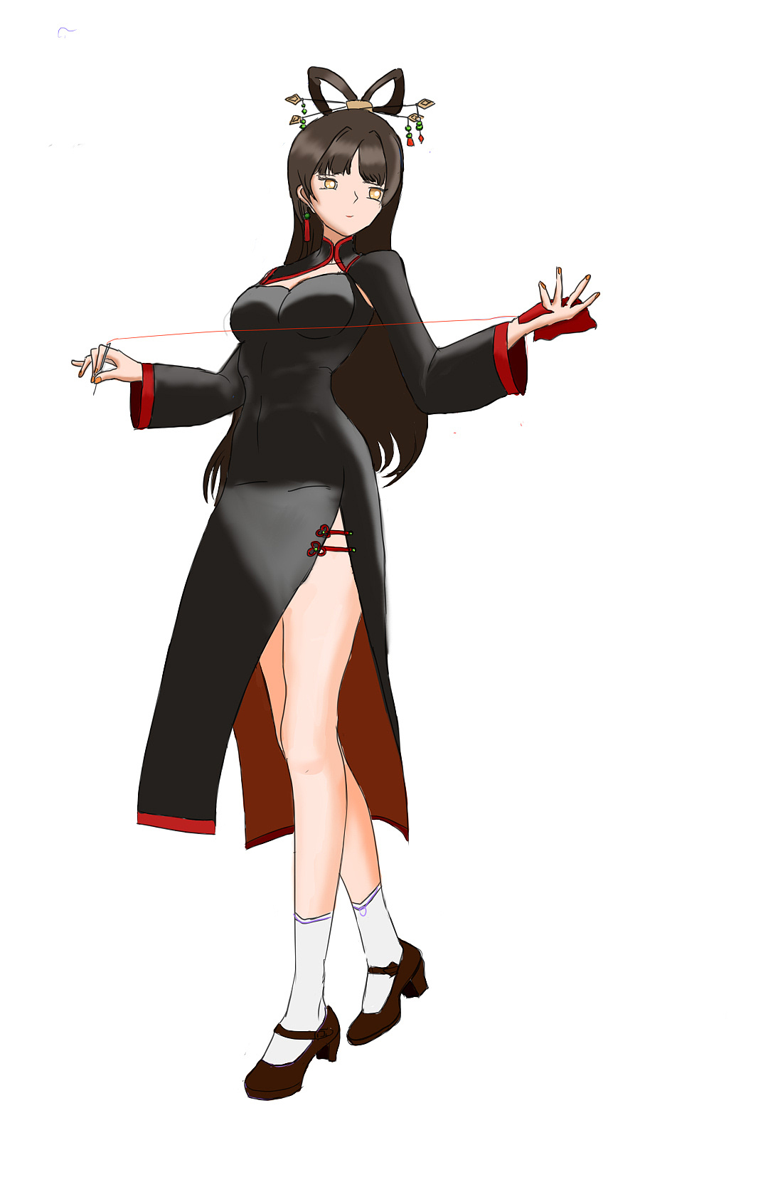 ip形象设计-国风少女苏绮梦