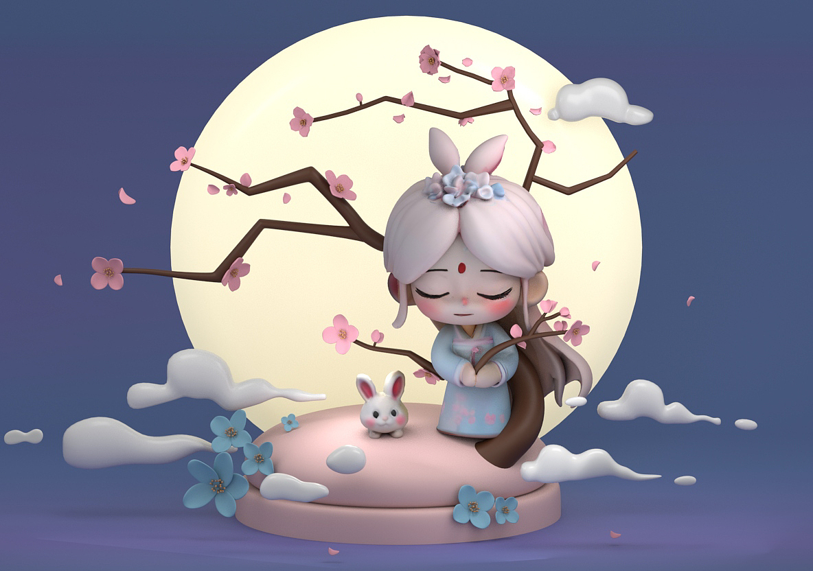 兔兔仙-3D效果图