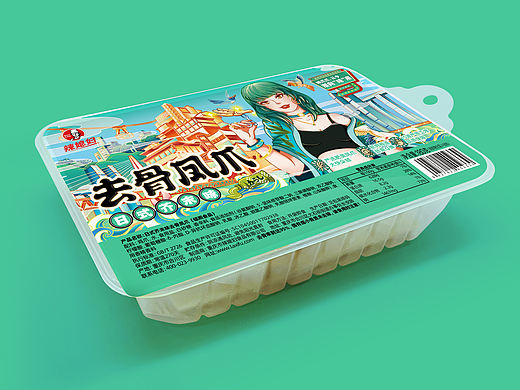 去骨凤爪包装设计