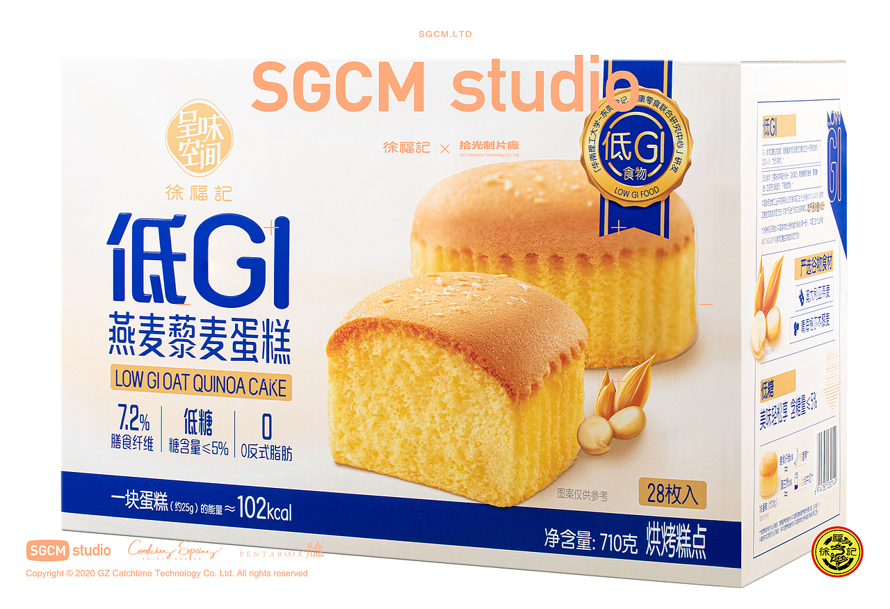 食品品牌摄影 | 徐福记.低GI蛋糕 X SGCM 拾光制片廠
