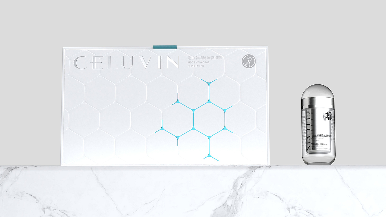 造血干细胞抗衰补剂包装 抗衰老口服胶囊包装