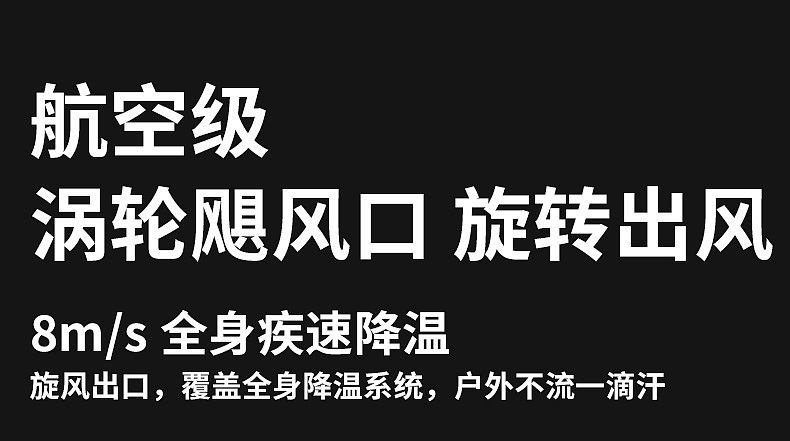 挂腰风扇详情设计