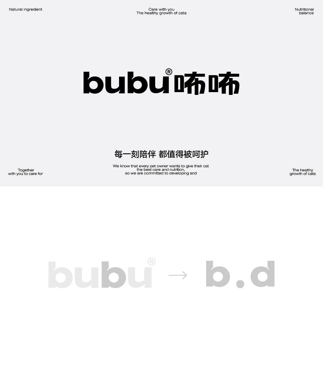 BUBU咘咘-宠物猫粮品牌设计|包装设计