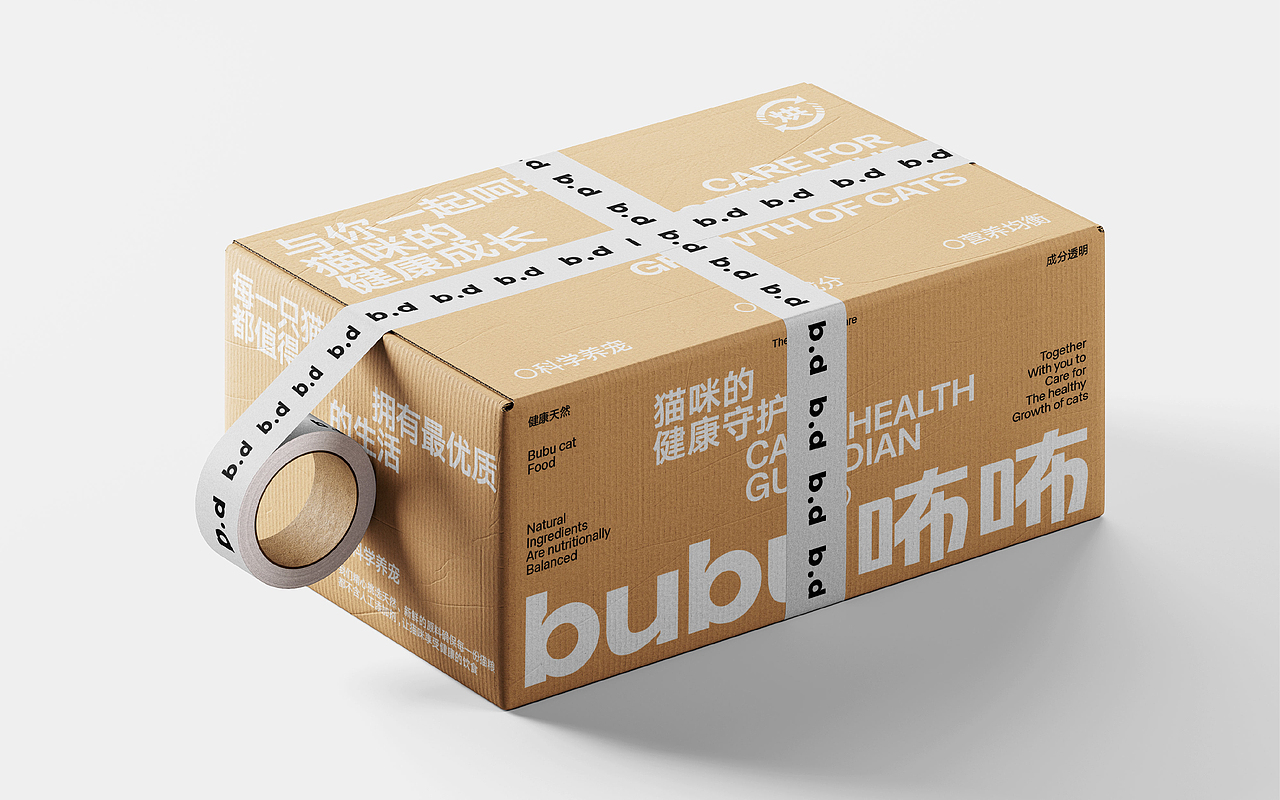 BUBU咘咘-宠物猫粮品牌设计|包装设计