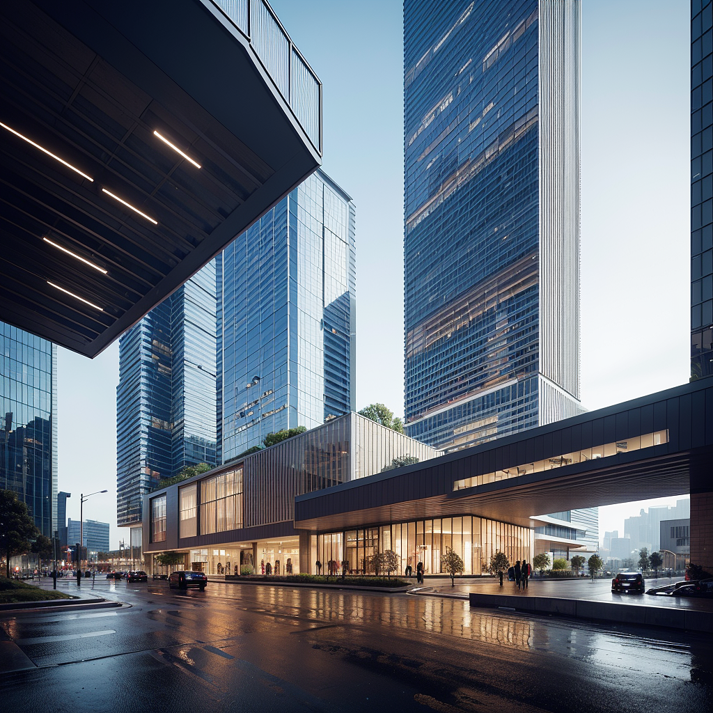 AI创意设计23-建筑一偶