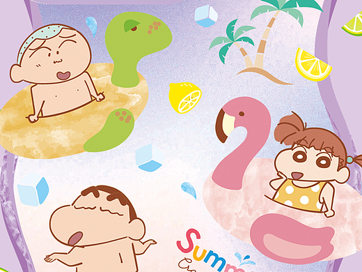 蜡笔小新手机壳插画设计（4）