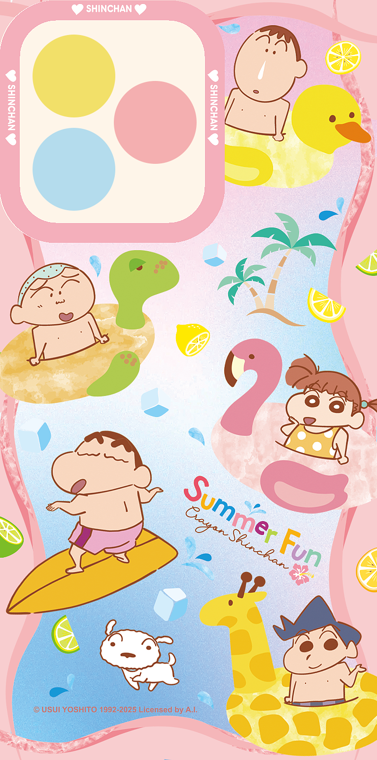 蜡笔小新手机壳插画设计(3)