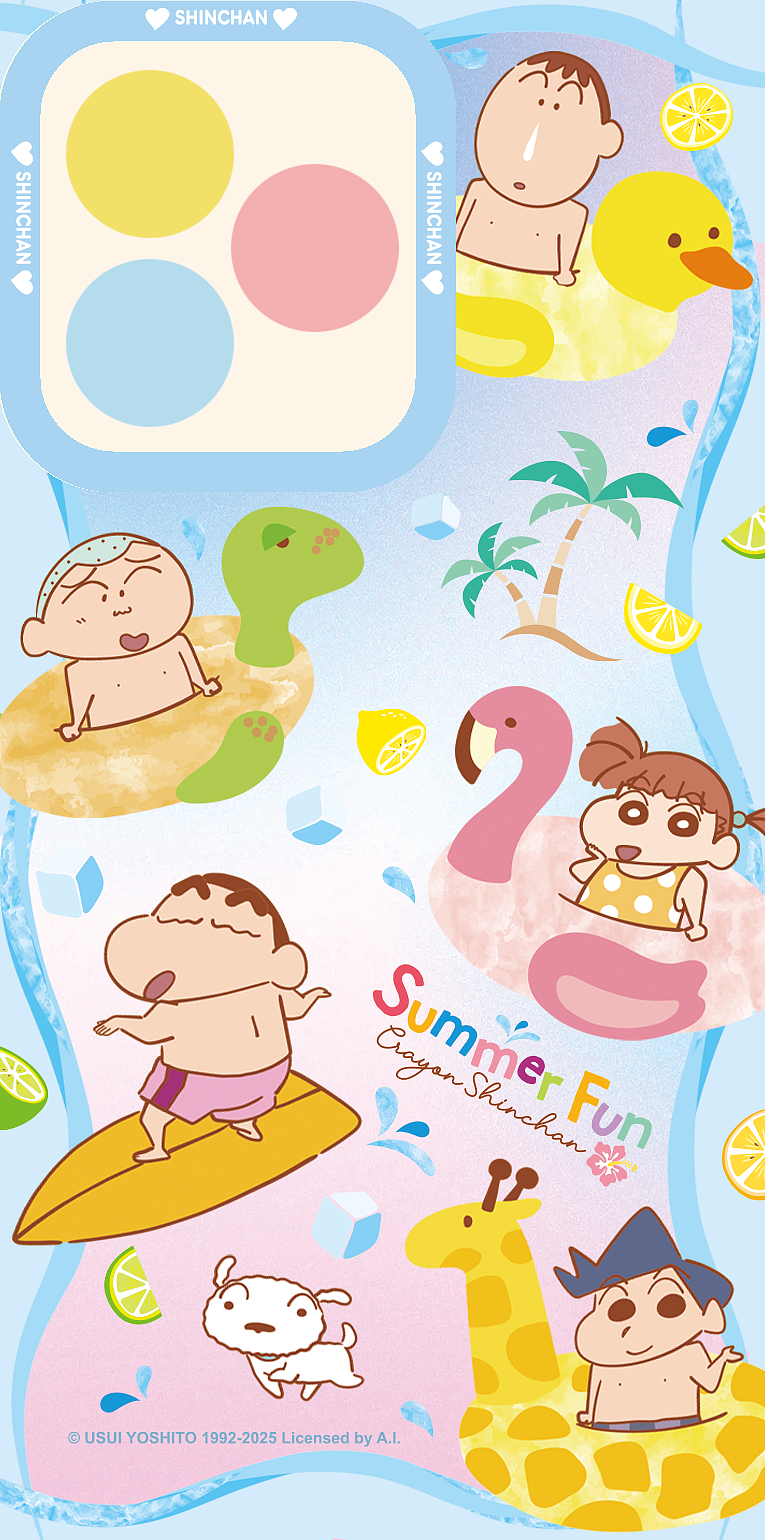 蜡笔小新手机壳插画设计(3)