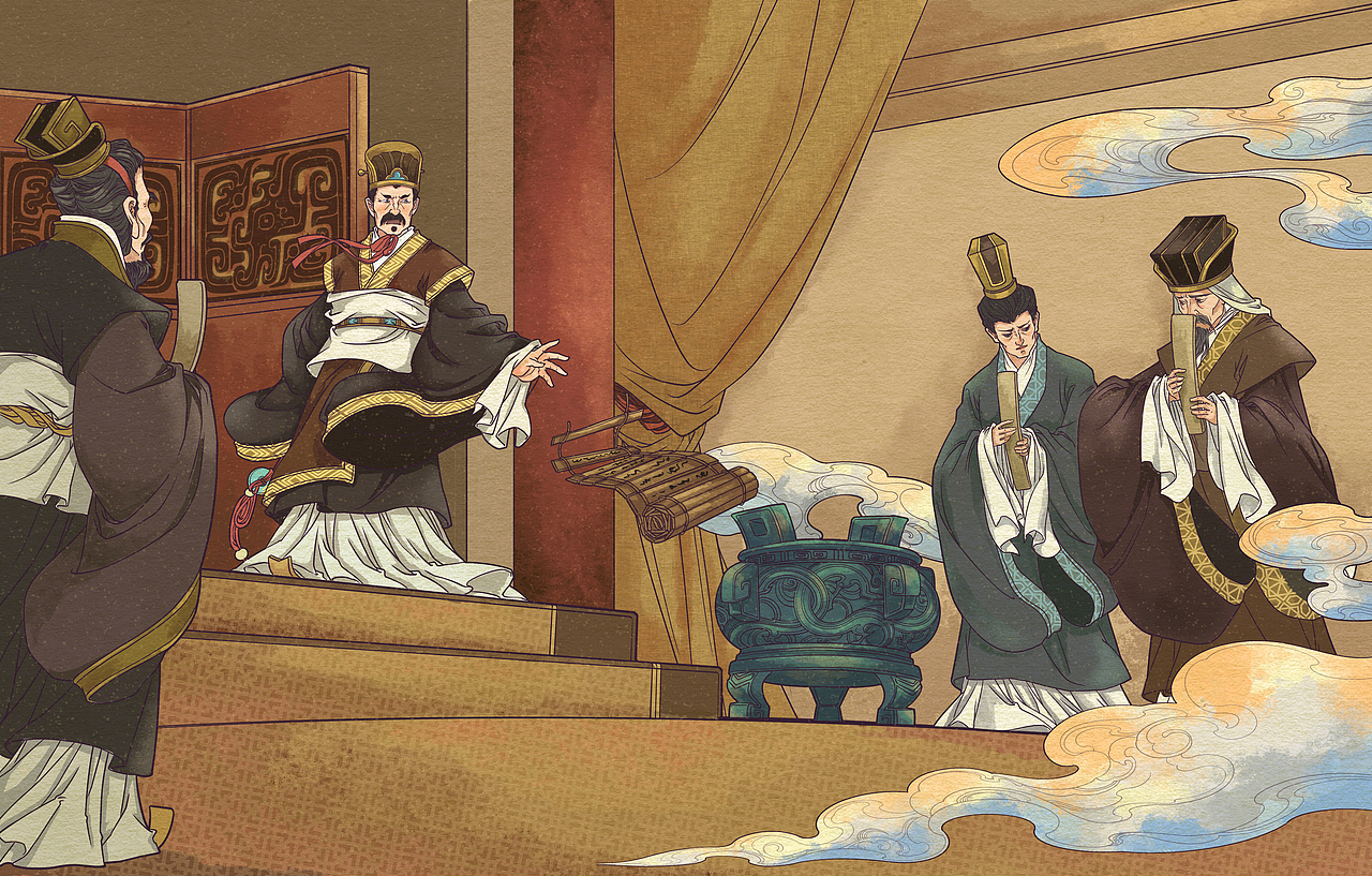 《三十六计》系列插画赏析（已商用）（图ZMzkyMzAxMDI0） - 商业插画 - 站酷设计师多何原创素材 - 站酷ZCOOL