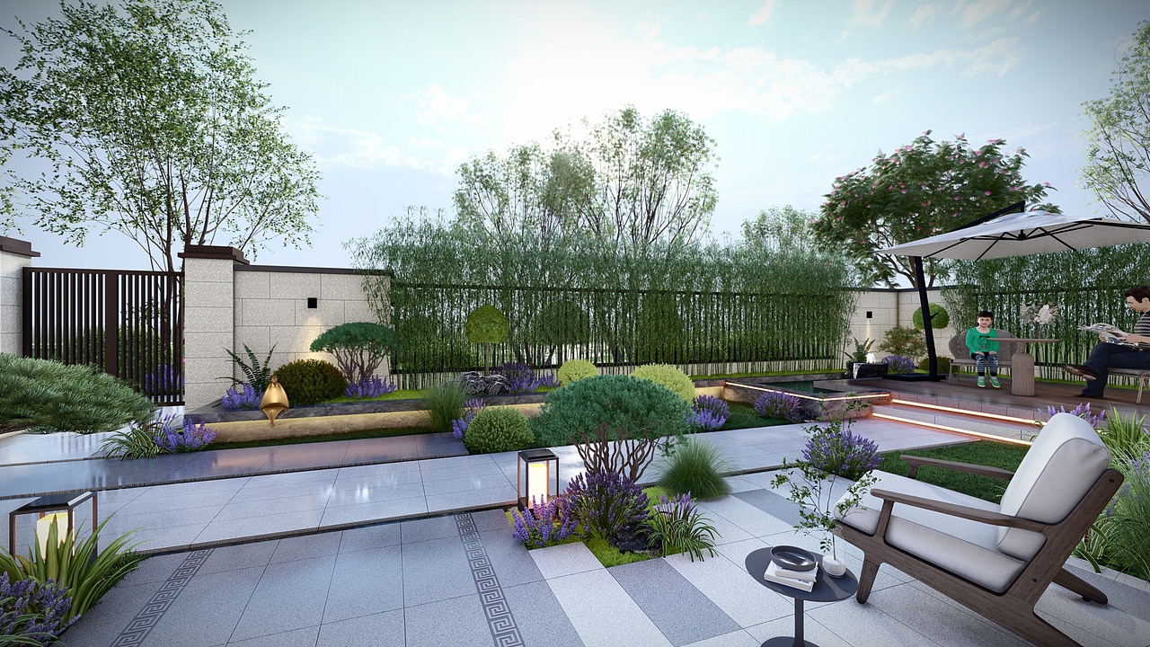 别墅庭院景观设计