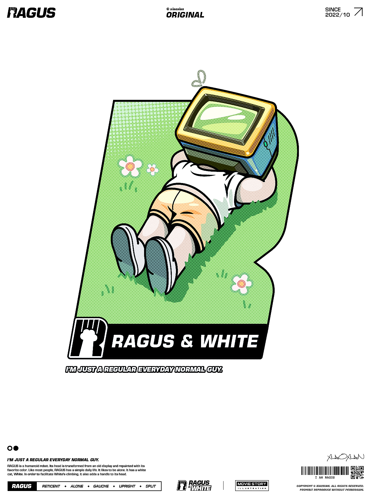 潮玩 | RAGUS & WHITE（图ZMzkyMzEwODAw） - 手办/模玩 - 站酷设计师xiaoxian原创素材 - 站酷ZCOOL