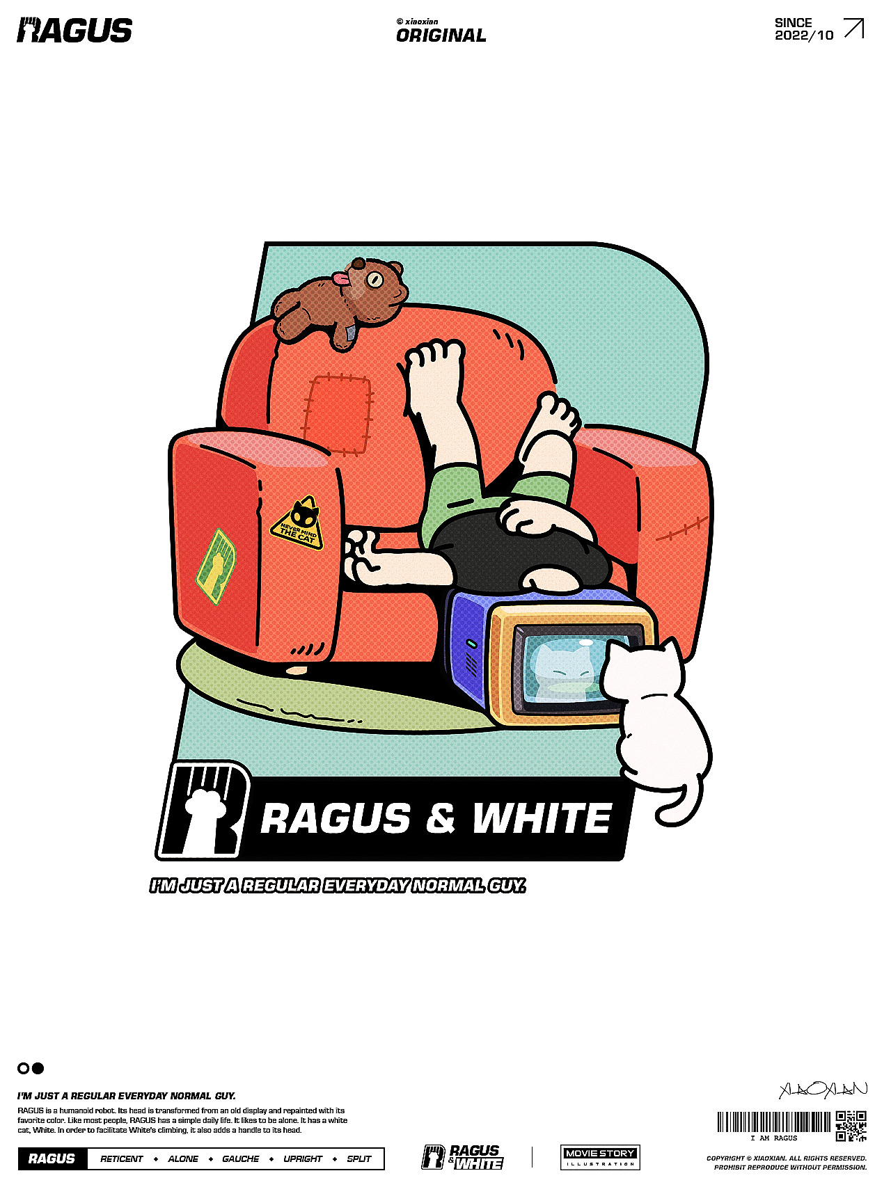 潮玩 | RAGUS & WHITE(图ZMzkyMzEwNzk2) - 手办/模玩 - 站酷设计师xiaoxian原创素材 - 站酷ZCOOL