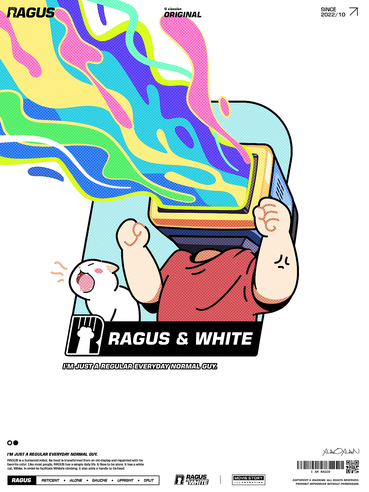 潮玩 | RAGUS & WHITE(图ZMzkyMzEwNzgw) - 手办/模玩 - 站酷设计师xiaoxian原创素材 - 站酷ZCOOL