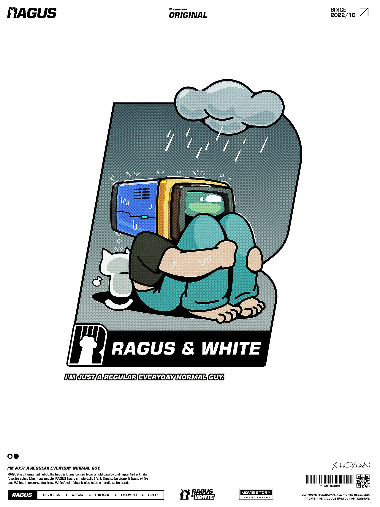 潮玩 | RAGUS & WHITE(图ZMzkyMzEwNzg4) - 手办/模玩 - 站酷设计师xiaoxian原创素材 - 站酷ZCOOL