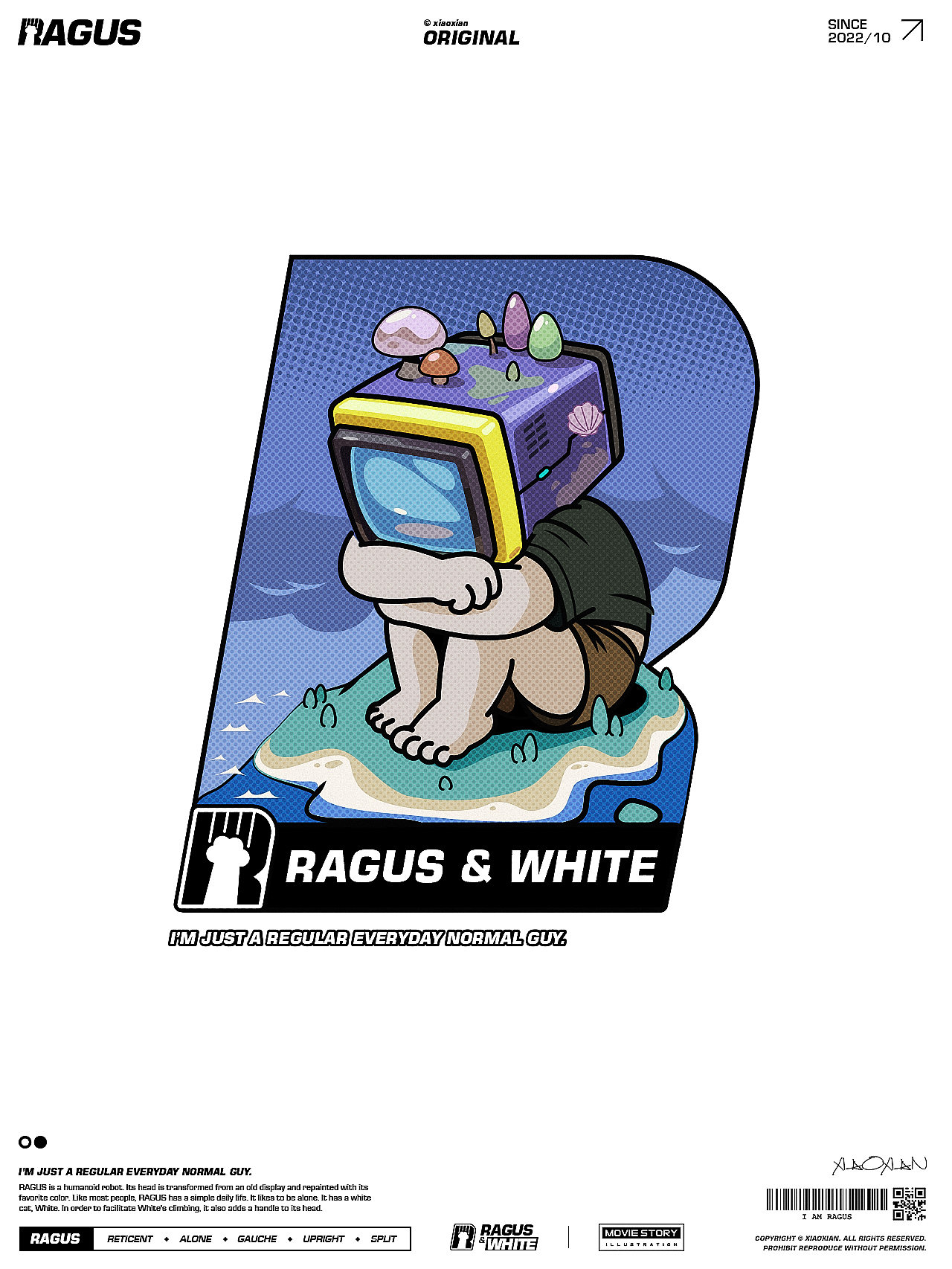 潮玩 | RAGUS & WHITE(图ZMzkyMzEwODE2) - 手办/模玩 - 站酷设计师xiaoxian原创素材 - 站酷ZCOOL