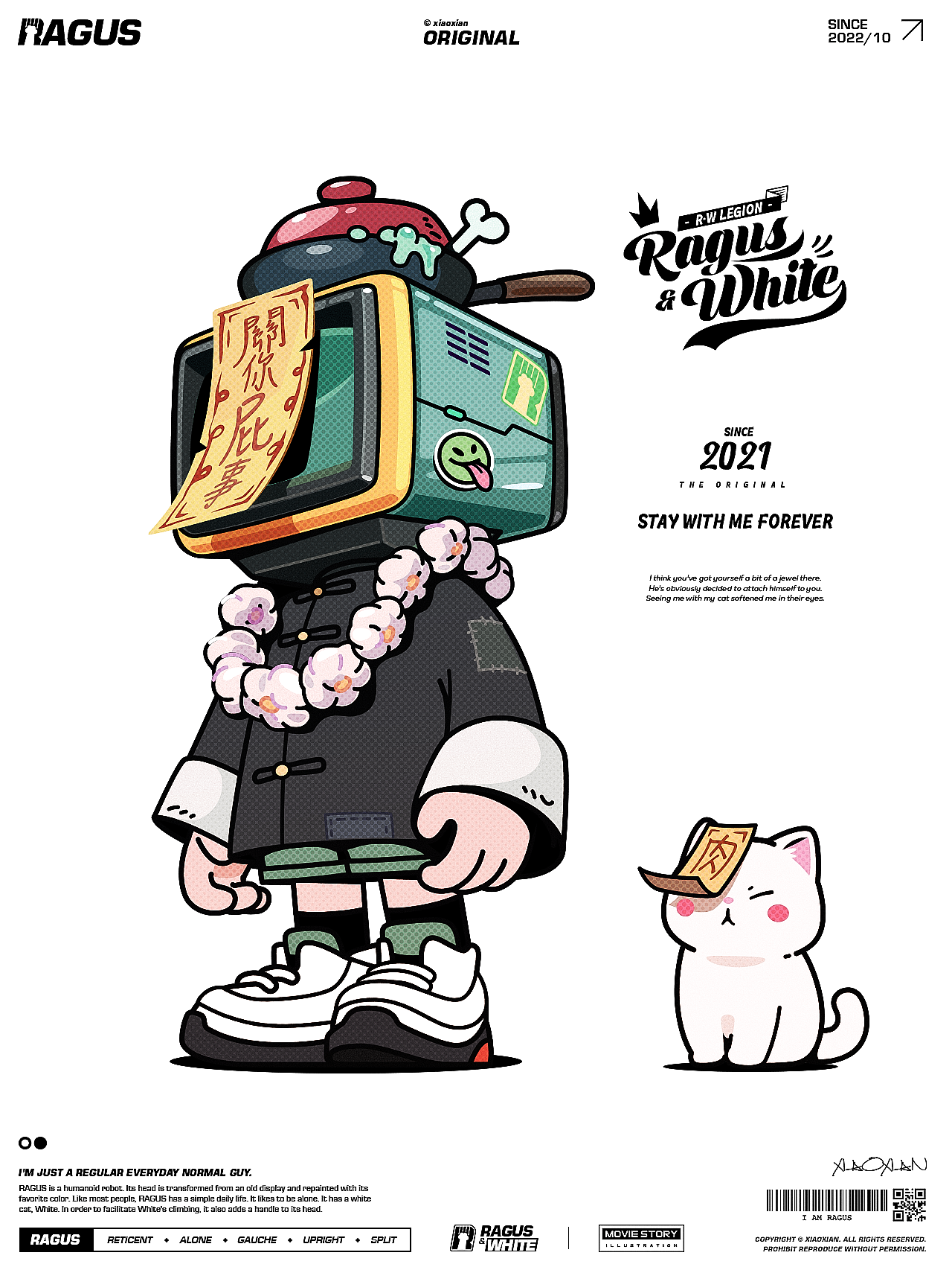潮玩 | RAGUS & WHITE(图ZMzkyMzEwOTcy) - 手办/模玩 - 站酷设计师xiaoxian原创素材 - 站酷ZCOOL