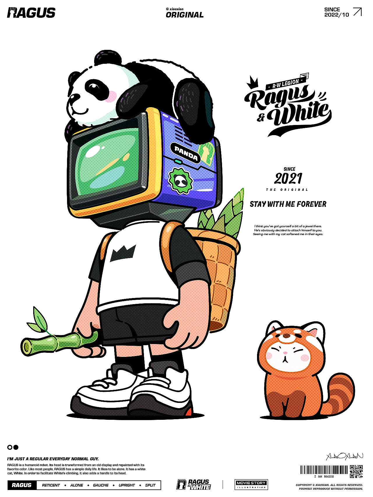 潮玩 | RAGUS & WHITE（图ZMzkyMzEwOTMy） - 手办/模玩 - 站酷设计师xiaoxian原创素材 - 站酷ZCOOL