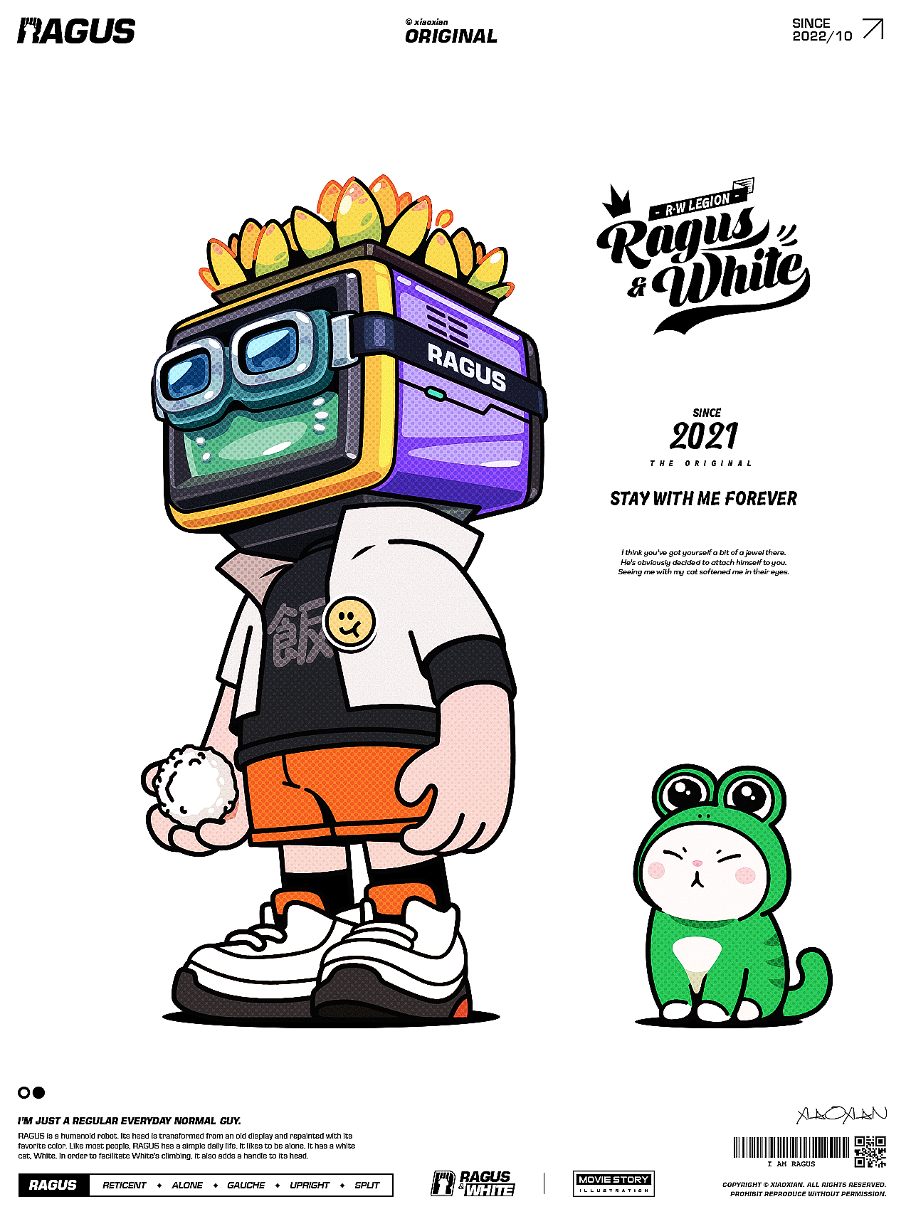 潮玩 | RAGUS & WHITE(图ZMzkyMzEwOTQ4) - 手办/模玩 - 站酷设计师xiaoxian原创素材 - 站酷ZCOOL